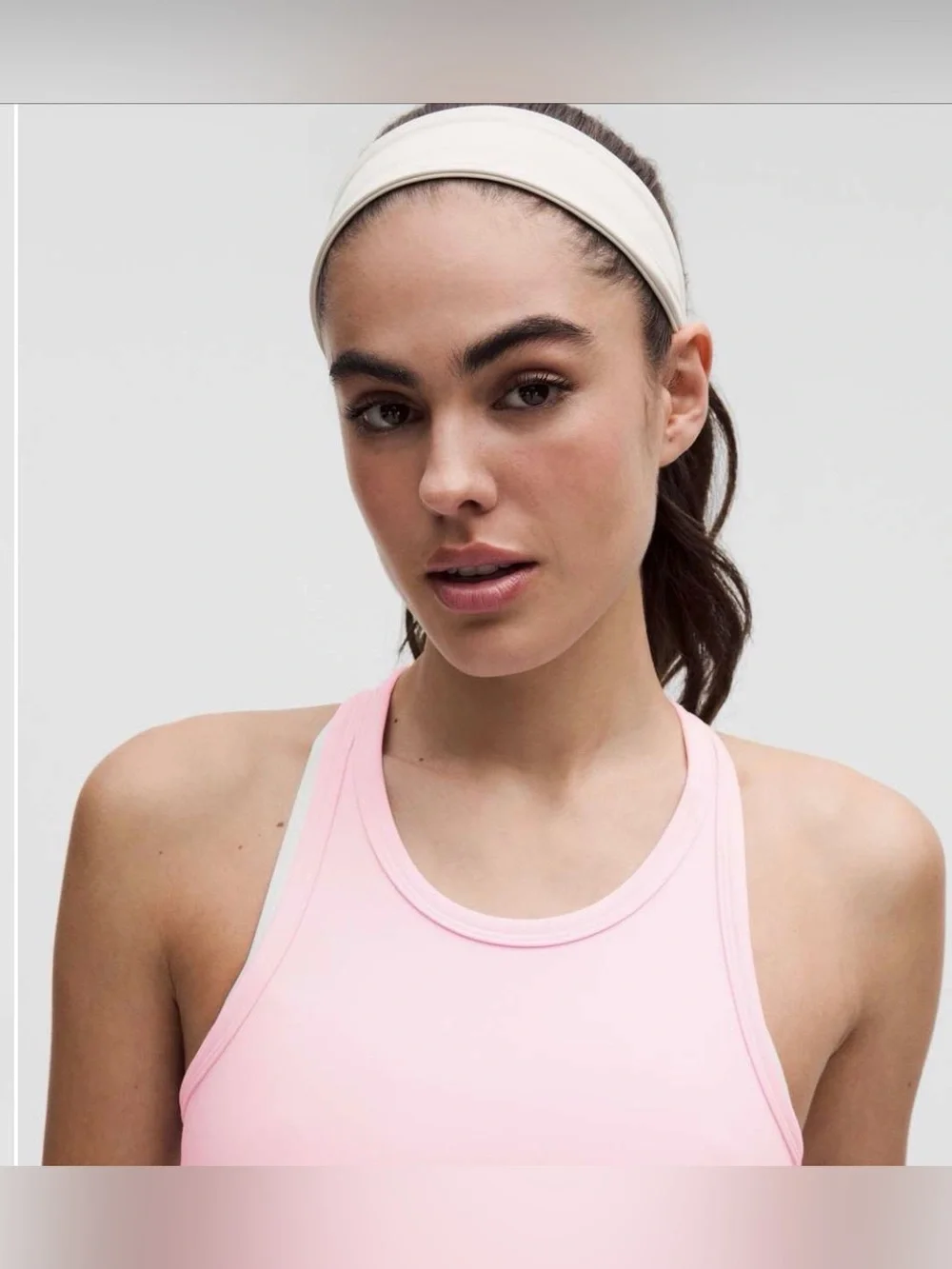Lululemon Align Waist-Length Racerback Tank Top Size 4 Color: Pink Organza